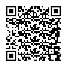 Código QR para número de teléfono +19897098821