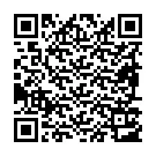 QR Code pour le numéro de téléphone +19897103697