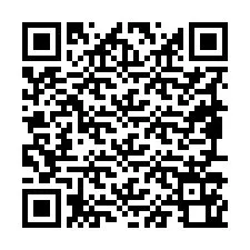 QR-koodi puhelinnumerolle +19897160688