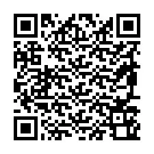 Código QR para número de telefone +19897160701