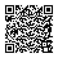 Codice QR per il numero di telefono +19897160950