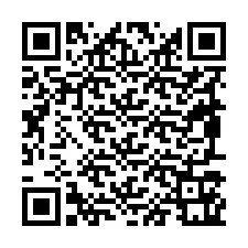 QR Code สำหรับหมายเลขโทรศัพท์ +19897161040