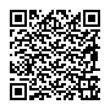 Código QR para número de telefone +19897161050