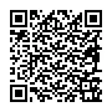 QR-код для номера телефона +19897161103