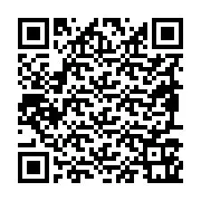 Código QR para número de telefone +19897161148