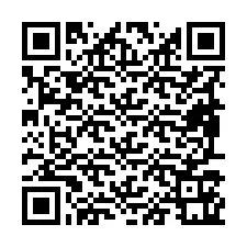 Código QR para número de telefone +19897161167