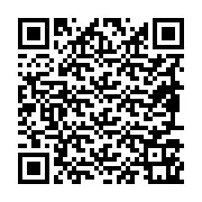 Kode QR untuk nomor Telepon +19897161189