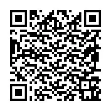 Código QR para número de telefone +19897161191