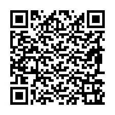 Codice QR per il numero di telefono +19897161215