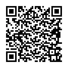 Codice QR per il numero di telefono +19897161223