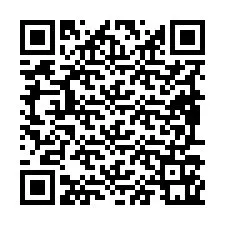 Kode QR untuk nomor Telepon +19897161276