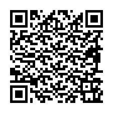 QR-koodi puhelinnumerolle +19897161283