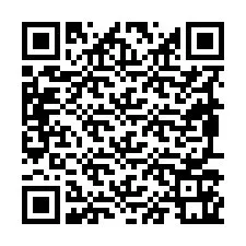 Kode QR untuk nomor Telepon +19897161344