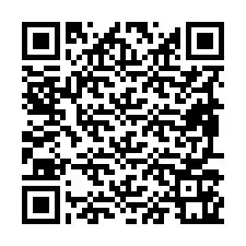 QR-Code für Telefonnummer +19897161357