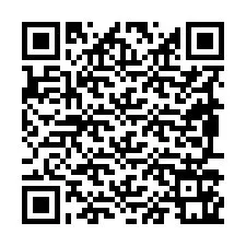 QR-koodi puhelinnumerolle +19897161634