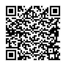 QR-koodi puhelinnumerolle +19897161763