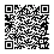 Codice QR per il numero di telefono +19897161863