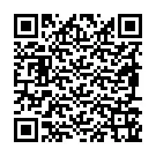 QR-koodi puhelinnumerolle +19897165284