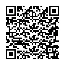 Codice QR per il numero di telefono +19897167145