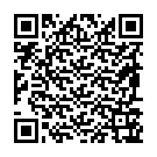 Codice QR per il numero di telefono +19897167251