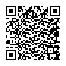 Código QR para número de teléfono +19897195499