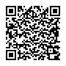 Código QR para número de teléfono +19897200462