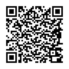 Código QR para número de teléfono +19897200956