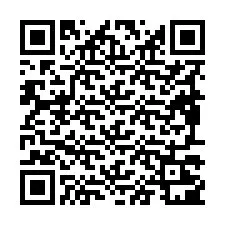 Código QR para número de teléfono +19897201012