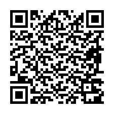 Código QR para número de teléfono +19897201977