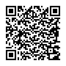 QR-koodi puhelinnumerolle +19897202086