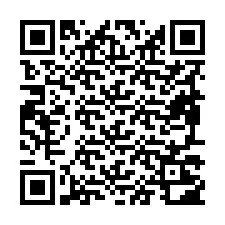 Código QR para número de telefone +19897202107