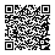 QR Code pour le numéro de téléphone +19897202156