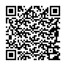 QR-koodi puhelinnumerolle +19897202214