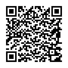 Código QR para número de teléfono +19897202221