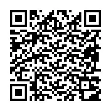 Código QR para número de teléfono +19897202477