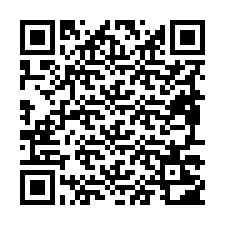 Código QR para número de teléfono +19897202503