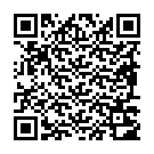 Código QR para número de teléfono +19897202546