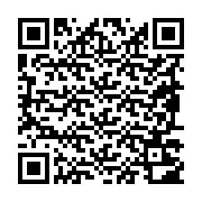 Codice QR per il numero di telefono +19897202578