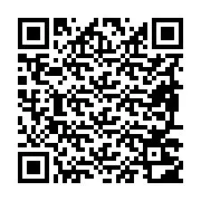 Código QR para número de teléfono +19897202737