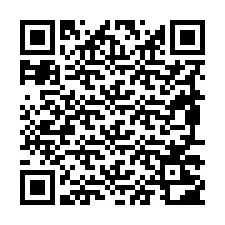 Codice QR per il numero di telefono +19897202780