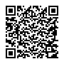Codice QR per il numero di telefono +19897202788