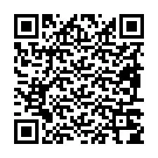 QR-Code für Telefonnummer +19897204833