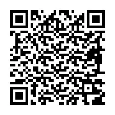 Código QR para número de teléfono +19897206487