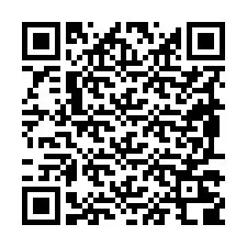 QR-koodi puhelinnumerolle +19897208174