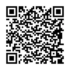 QR Code pour le numéro de téléphone +19897209256