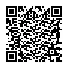 Código QR para número de teléfono +19897209544