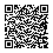 QR Code pour le numéro de téléphone +19897209816