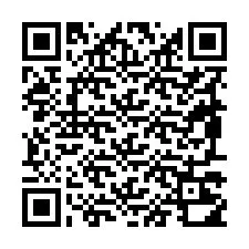 Código QR para número de teléfono +19897210010