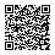 QR-код для номера телефона +19897218004