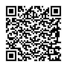 Codice QR per il numero di telefono +19897221080